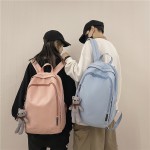 School bag for girls, Korean style Harajuku college style elementary school student simple high school junior high school student backpack fashion backpack for men