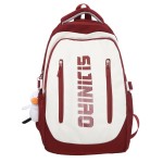 School bag for women, lightweight and simple, junior high school student, high school student backpack, men's trendy Korean style backpack, waterproof