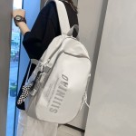 New school bag for girls, high school birthday, simple junior high school student backpack, male junior high school student computer backpack