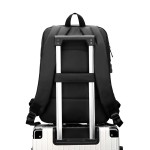 Cross-border backpack, new waterproof water-resistant laptop backpack, business travel USB charging brain backpack