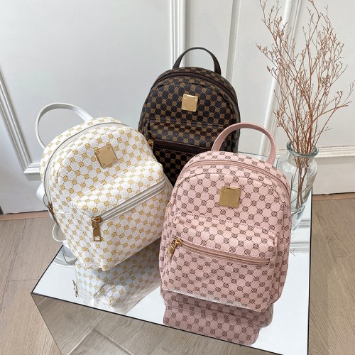 Girls' schoolbags 2024ladiesbags backpacks fashionable and versatile Korean backpacks for women