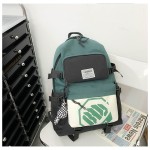 School bag men's trendy brand large capacity middle school student backpack new style female student high school student casual trend backpack