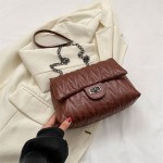 2023 New Autumn Large Capacity Small Fragrance Design Bag Women’s Fashion Diamond Chain Bag Niche Trendy Shoulder Bag