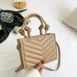 2023 Autumn New Simple Handheld Women's Bag Simple Casual Small Square Bag Simple Fashion Trend Single Shoulder Crossbody Bag