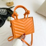 2023 Autumn New Simple Handheld Women's Bag Simple Casual Small Square Bag Simple Fashion Trend Single Shoulder Crossbody Bag