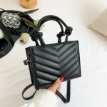 2023 Autumn New Simple Handheld Women's Bag Simple Casual Small Square Bag Simple Fashion Trend Single Shoulder Crossbody Bag