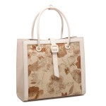 Jacquard off-white large-capacity handbag wedding gift bride girl happy mother bag happy mother-in-law wedding bag