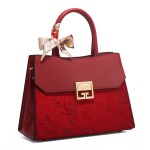 Jacquard red large-capacity handbag wedding gift bride girl happy mother bag happy mother-in-law wedding bag