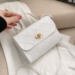 Diamond striped small square bag womenhandbags2024 Korean style handbag fashion trendy bag