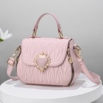 Women's new trendy shoulder bag soft leather small bag summer versatile texture women's crossbody bag lightweight women's bag