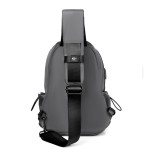 Chest bag men's shoulder bag 2023 new crossbody bag usb charging gift casual sports backpack