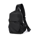 Chest bag men's shoulder bag 2023 new crossbody bag usb charging gift casual sports backpack