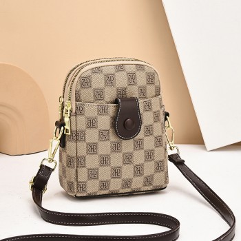 Manufacturer 2024 Summer New Mini Bag Printed Fashion Versatile Shoulder Crossbody Bag Women T6972P52