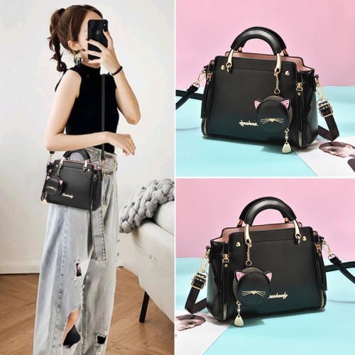 2024 New Fashion Bags Women's Simple Shoulder Bag Trendy Handbag Crossbody Small Bag 8T2390P66