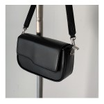 Niche design shoulder bag solid color casual fashion crossbody bag Korean trendy men FC52-P45